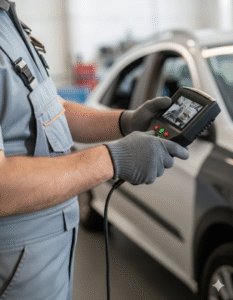 Inspección visual para motores