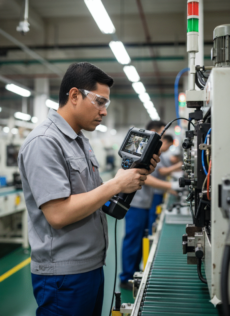 Videoscopio para mantenimiento predictivo